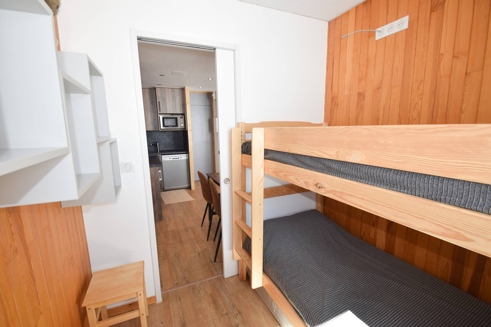 Studio + cabine 4/5 pers - LE SQUAW VALLEY - 042SQ -PLAGNE VILLAGES - ref 042SQ - 8
