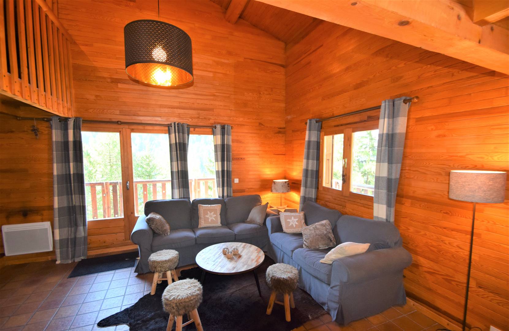 CHALET INDIVIDUEL 10/12 pers - 250m des pistes, belle vue, PLAGNE 1800 - ref CTMOM - 2