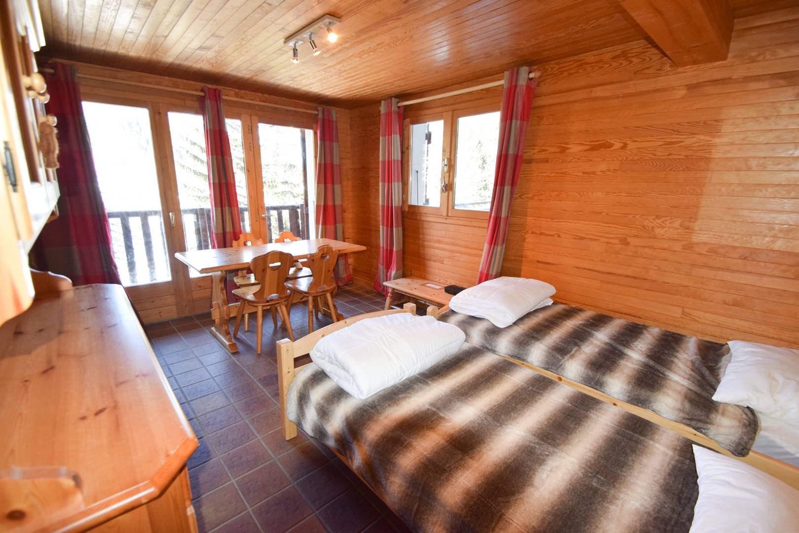 CHALET INDIVIDUEL 10/12 pers - 250m des pistes, belle vue, PLAGNE 1800 - ref CTMOM - 13