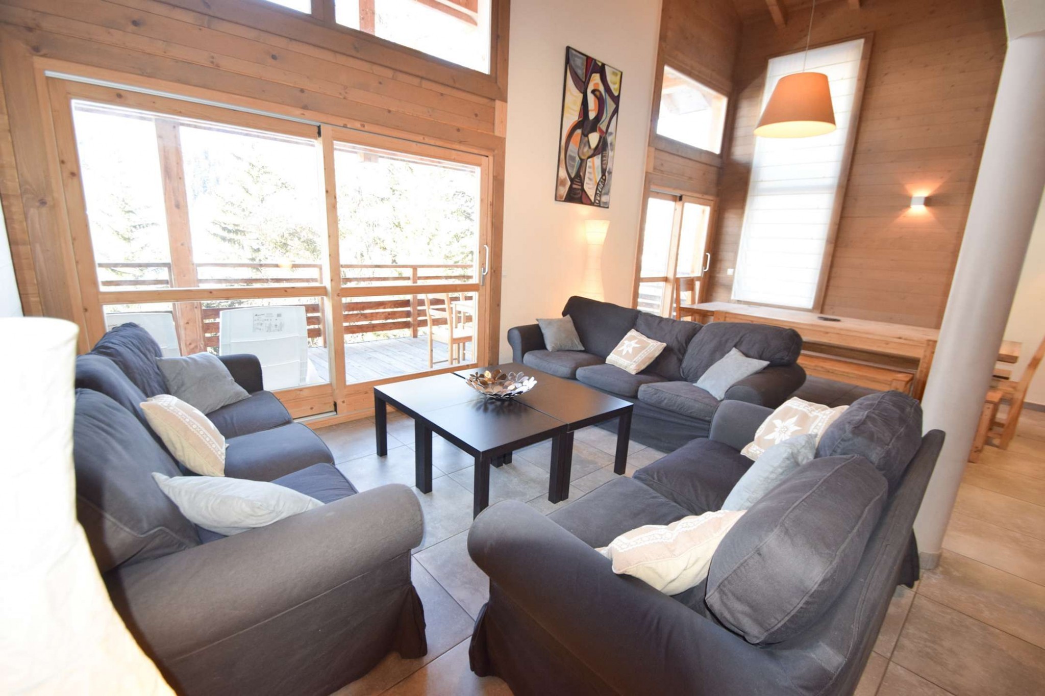 INDIVIDUAL CHALET for 13 people, SAUNA - PLAGNE 1800 - ref CTSAR - 1