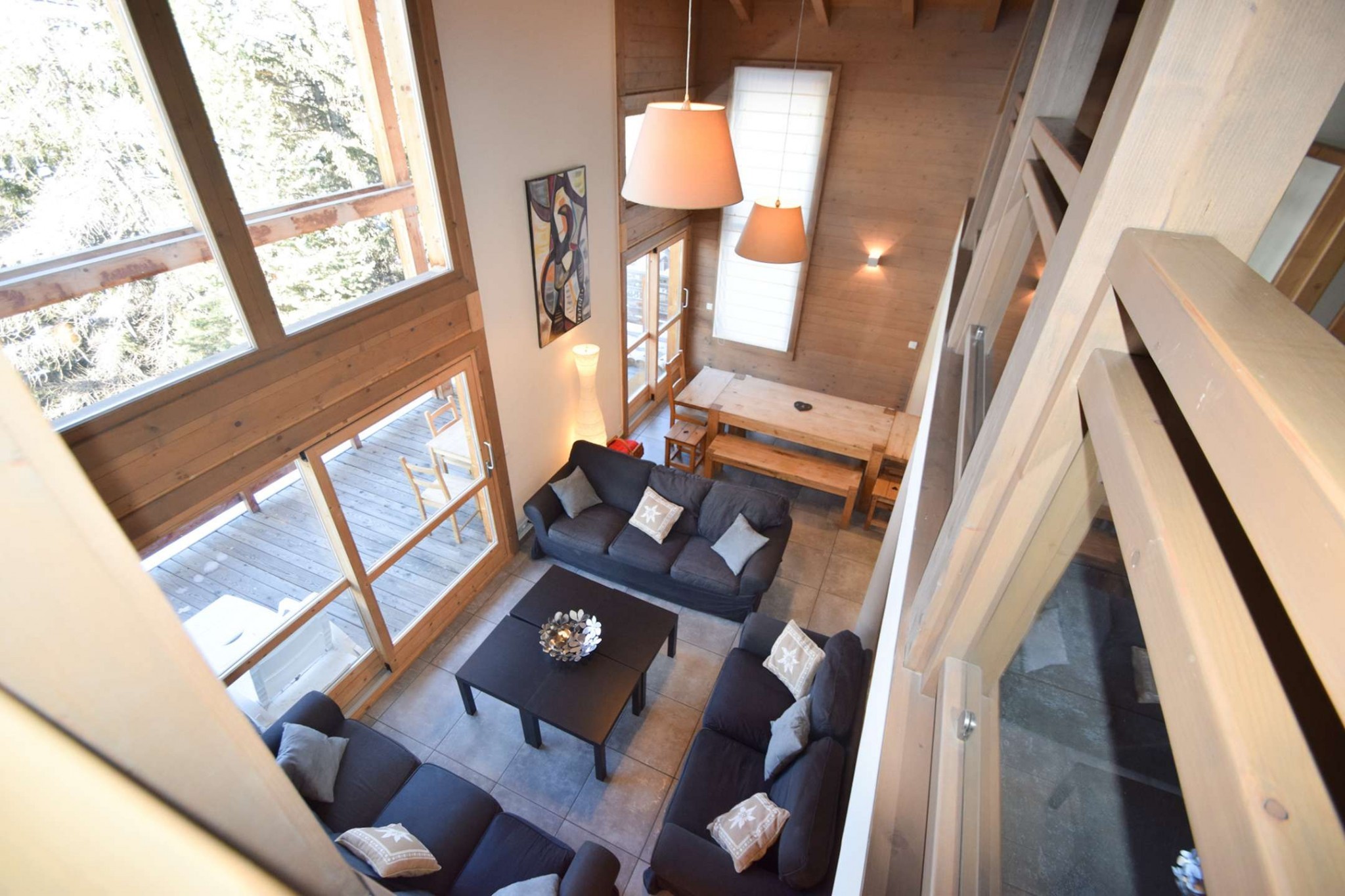 INDIVIDUAL CHALET for 13 people, SAUNA - PLAGNE 1800 - ref CTSAR - 4