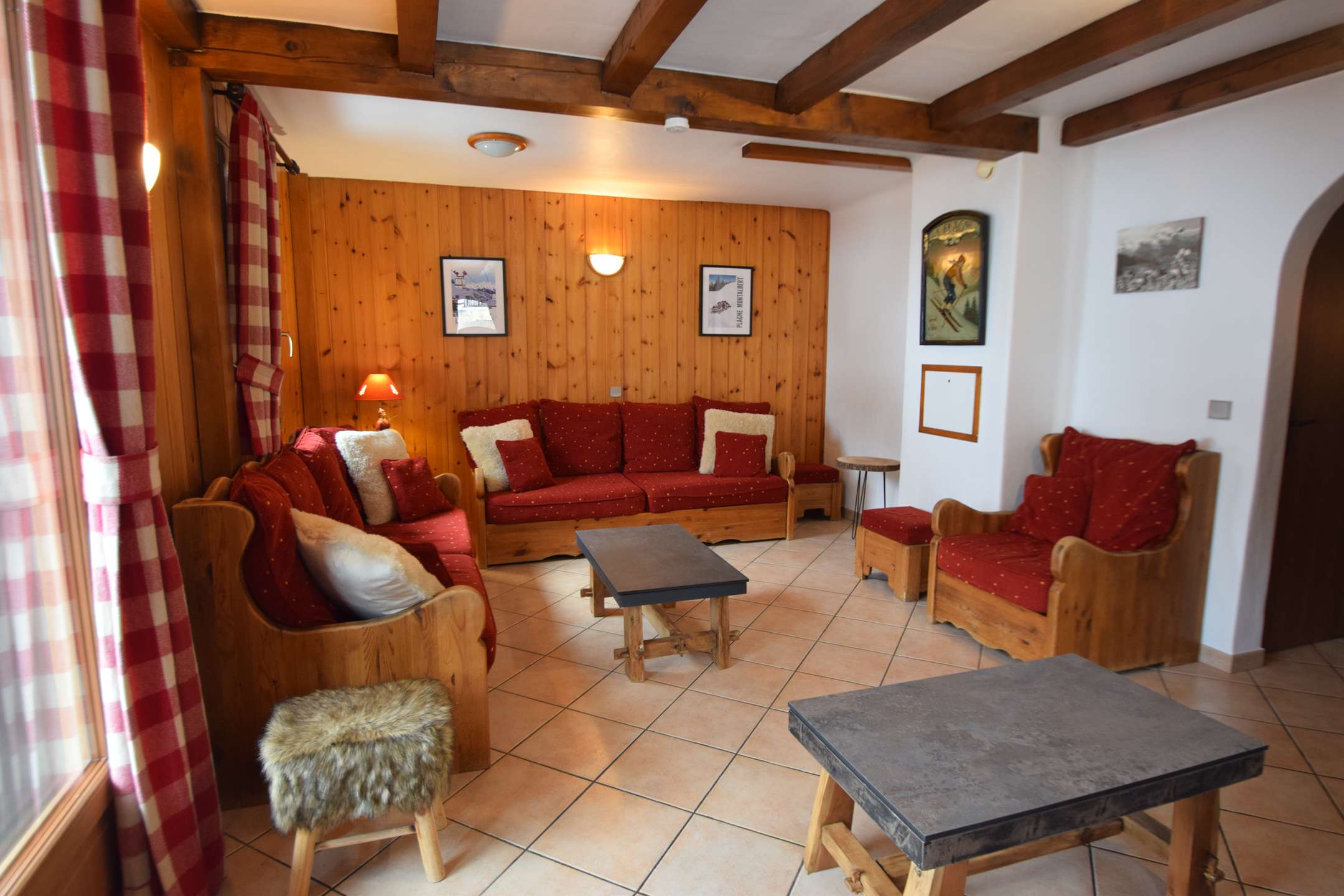 CHALET MITOYEN 10/12 pers - 100m des pistes SAUNA- WIFI - PLAGNE 1800 - ref CTBEC - 1