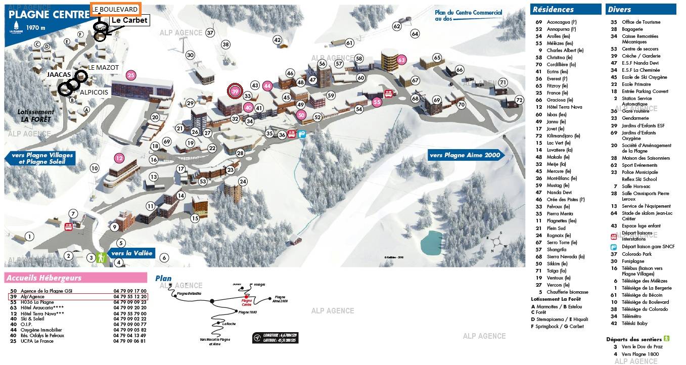 Chalet Boulevard -8 pers - PLAGNE CENTRE, sur les pistes - wifi - CTBOU  - ref CTBOU - 15
