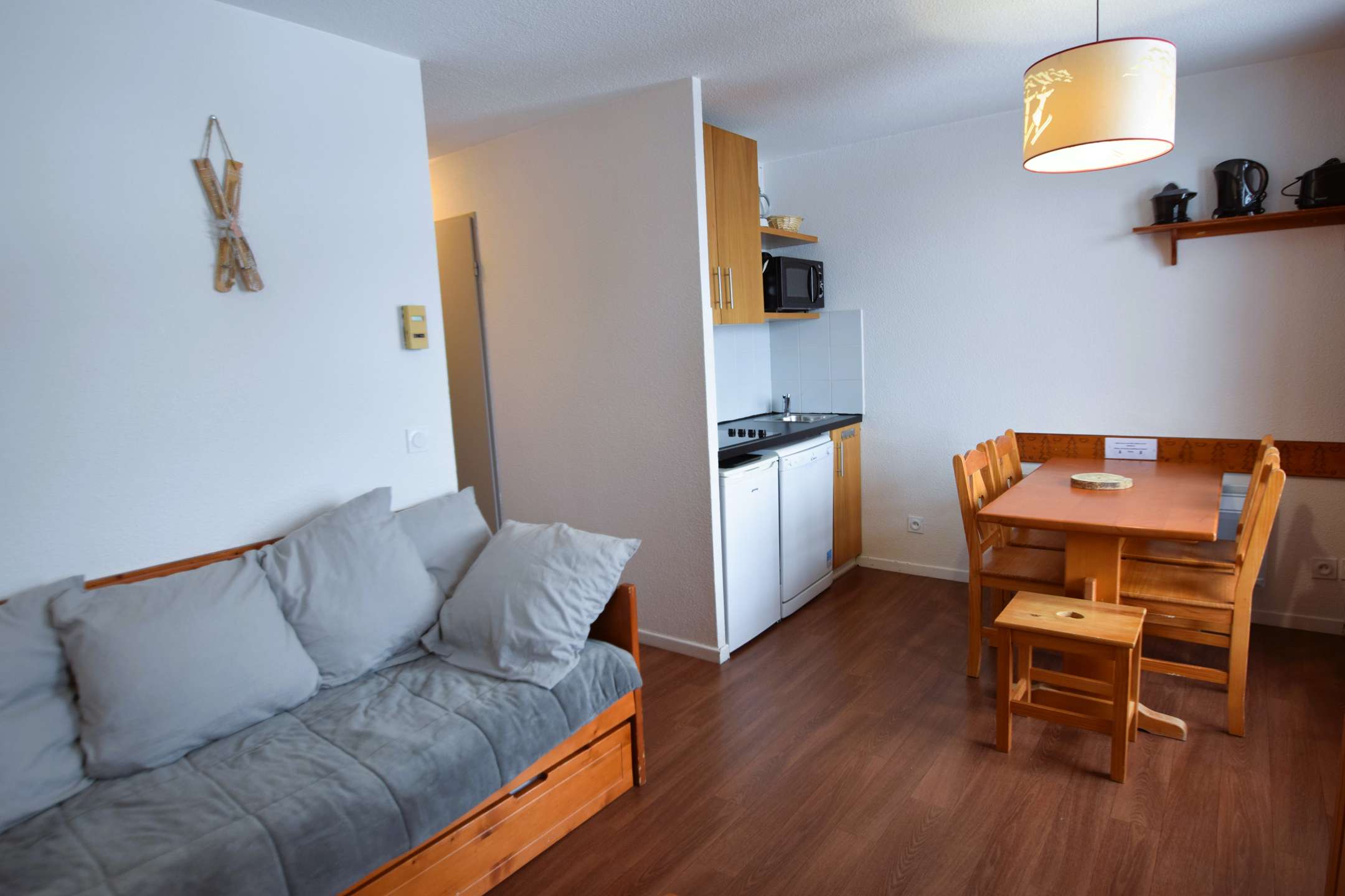 2 pièces 4/5 pers - WIFI- Le CERVIN- PLAGNE SOLEIL - ref 204CE - 1