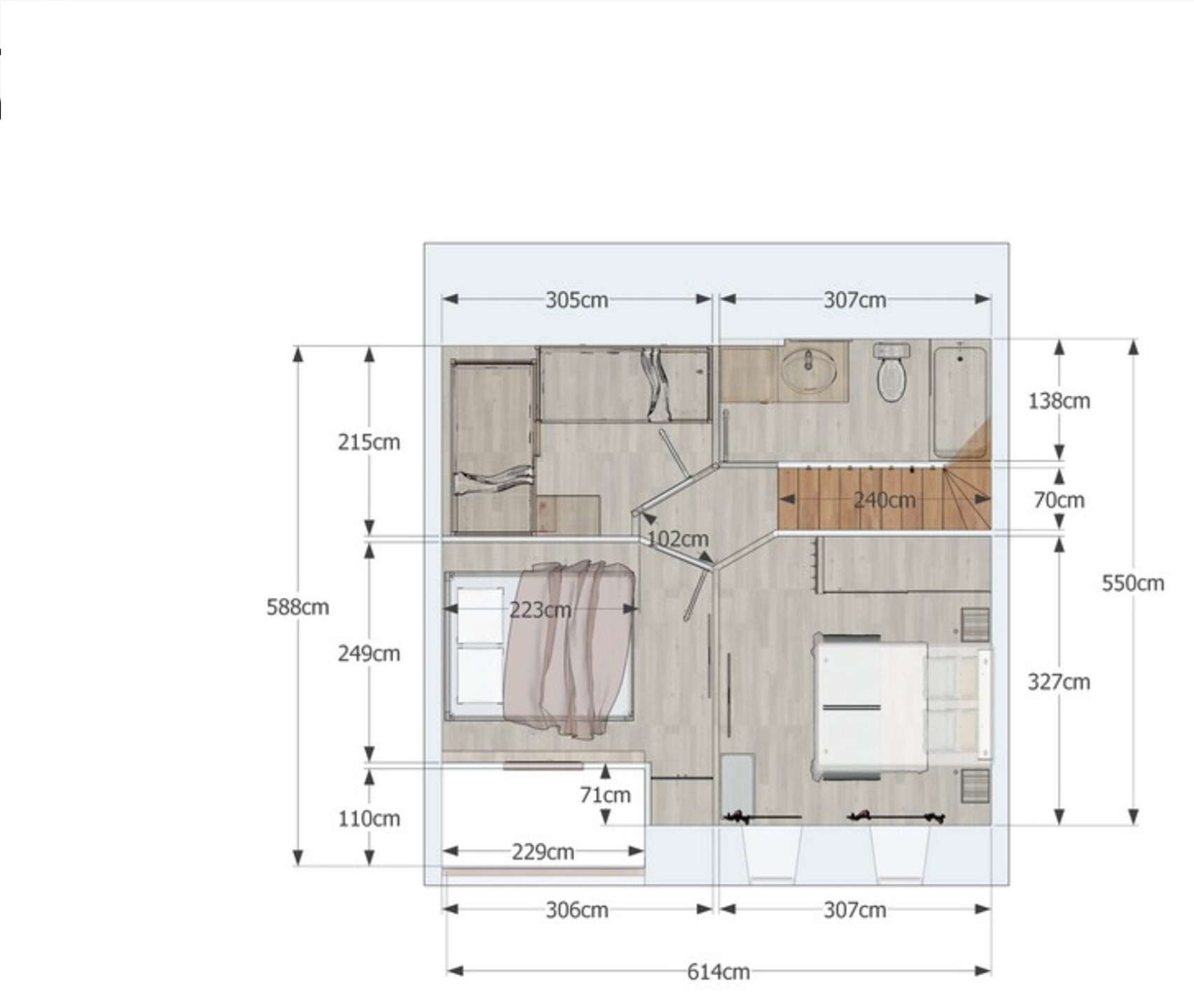 DUPLEX 9 PERS - LE FRANCE - PLAGNE CENTRE - ref 132FR - 12