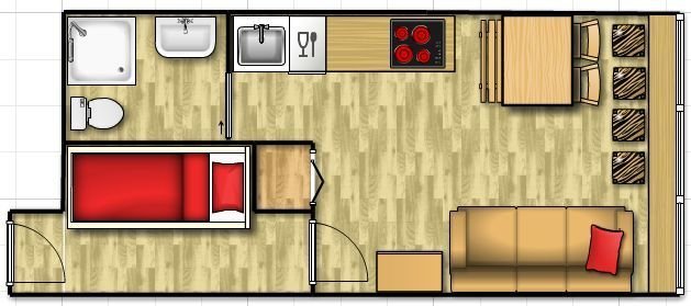 Studio 3/4 pers - LA MEIJE - PLAGNE CENTRE - ref 013ME - 8