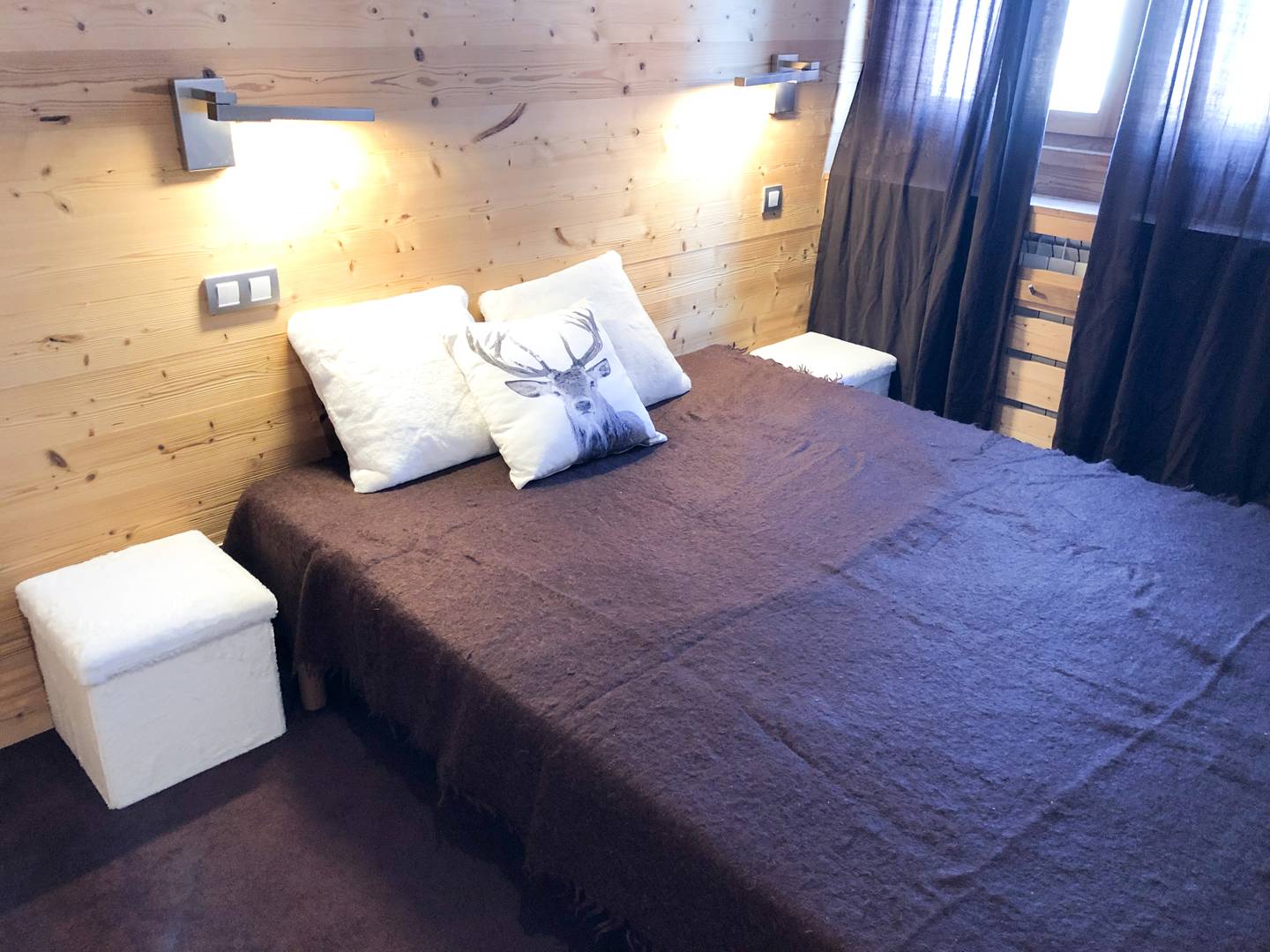 3 pièces 4/5 couchages, Plagne Centre , WIFI, Très bon confort -avec 1 parking souterrain - ref 123ND - 6