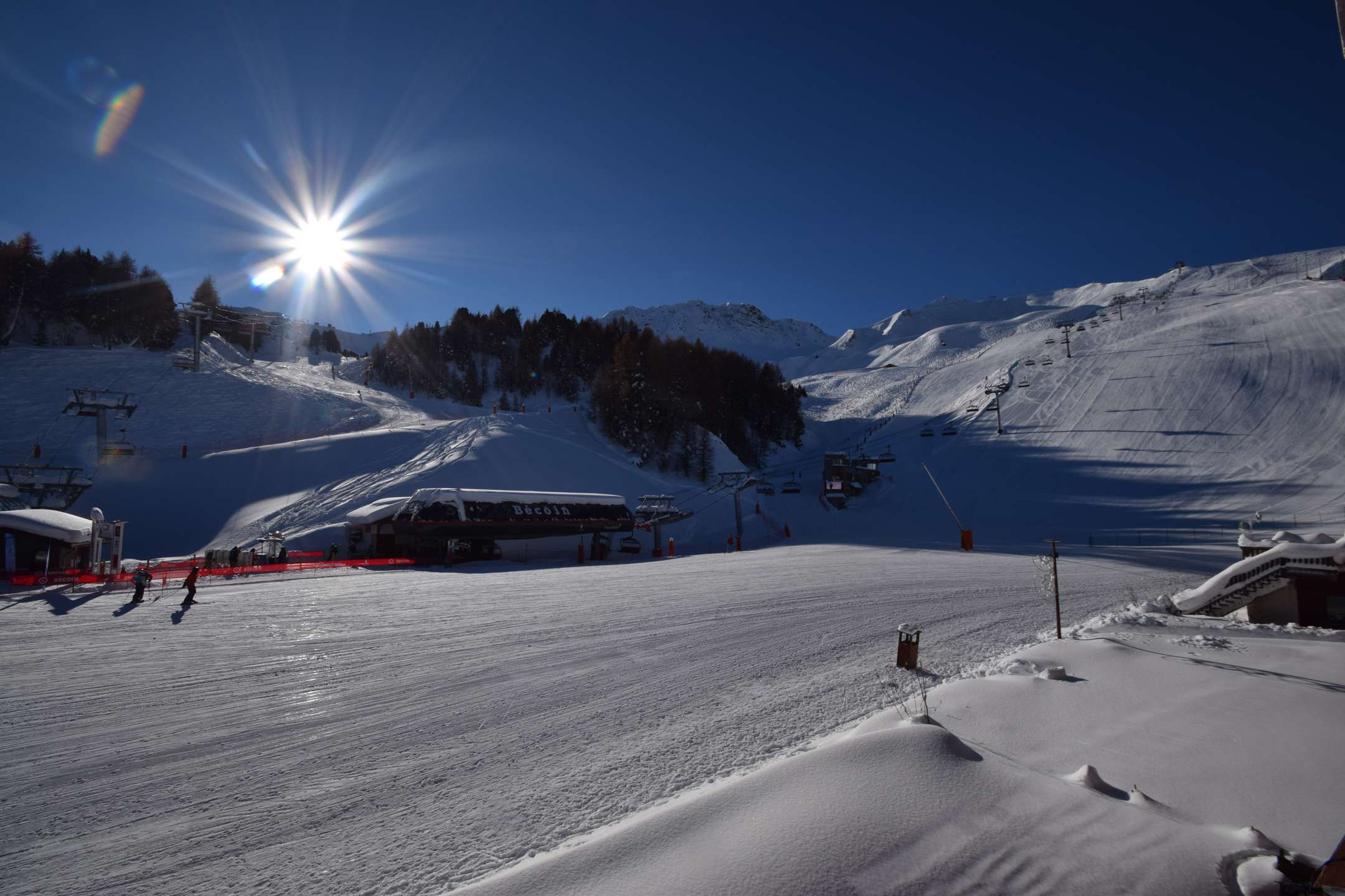 3 pièces 4/5 couchages, Plagne Centre , WIFI, Très bon confort -avec 1 parking souterrain - ref 123ND - 13