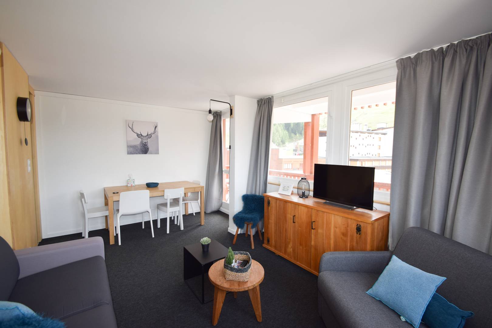 2 Room Apt 5 people - L'EVEREST - PLAGNE CENTRE - ref 031EV - 12