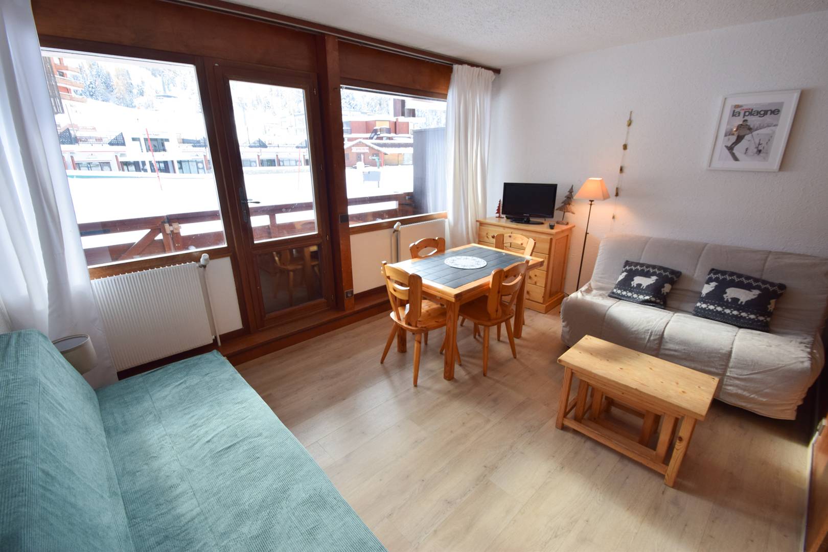 Studio 3 pers- LE VERCORS - PLAGNE CENTRE, sur les pistes - ref 0R8VR - 4