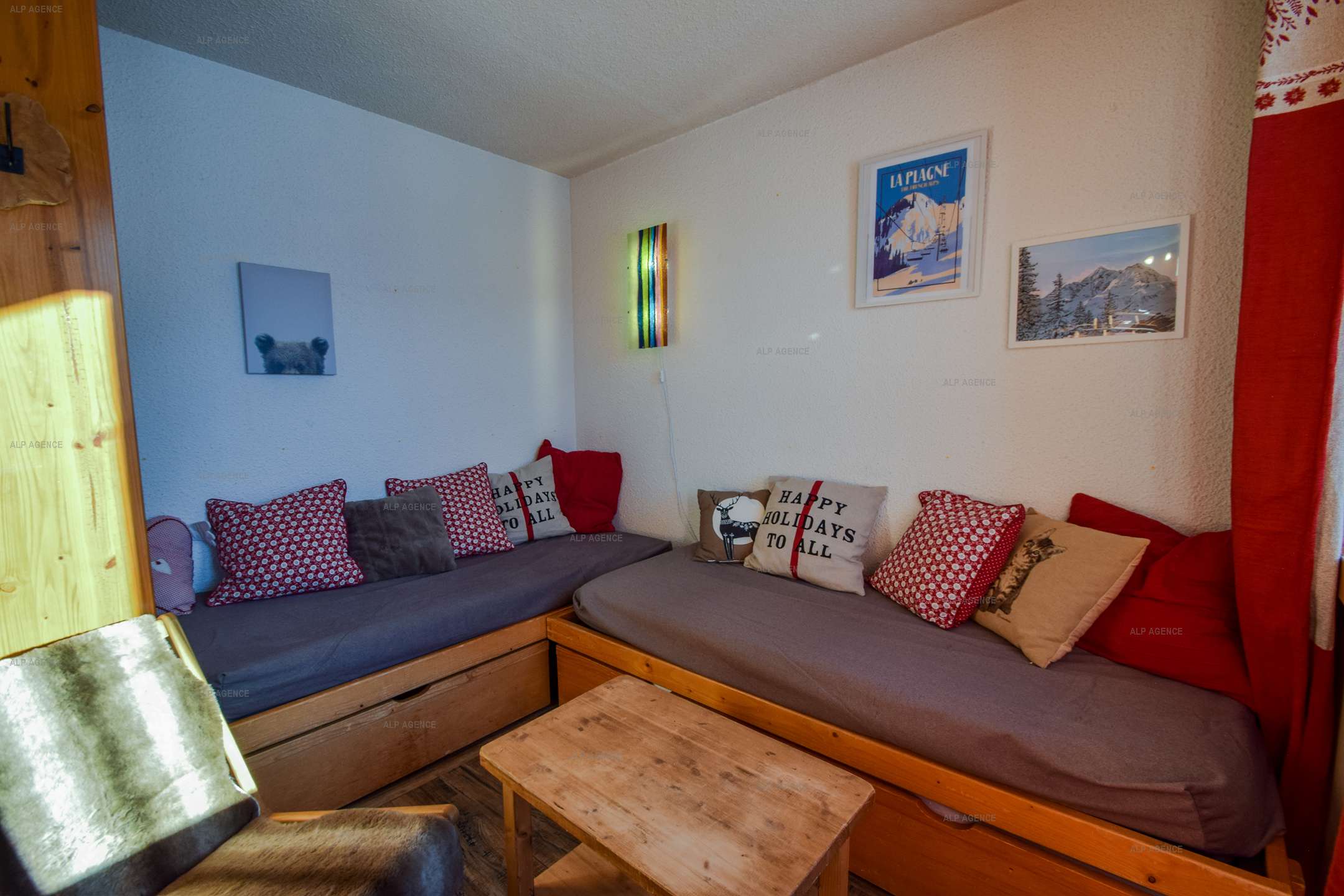 Studio 3/4 pers -LES GENTIANES - PLAGNE VILLAGES - ref E43GE - 3