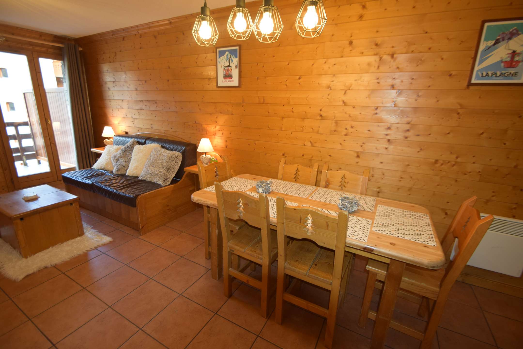 3 Pièces 6 pers - LES LODGES DES ALPAGES - PLAGNE SOLEIL - ref 413LDGA - 1