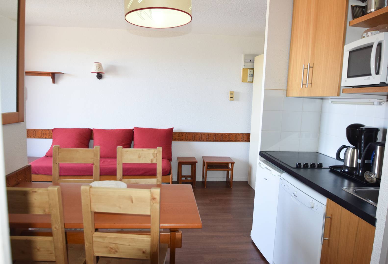 2 pièces 4/5 pers - WIFI- Le CERVIN - 303CE - PLAGNE SOLEIL - ref 303CE - 3