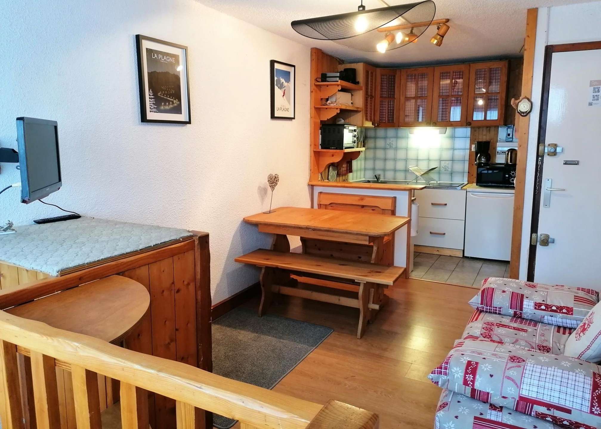 Studio cabine 4/5 pers - LE MEIJE- PLAGNE CENTRE - ref R3MJE - 4