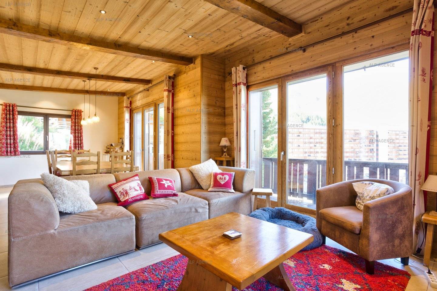 Chalet CHANOUSIA 12 pers - PLAGNE CENTRE - wifi - CTCHA - ref CTCHA - 1
