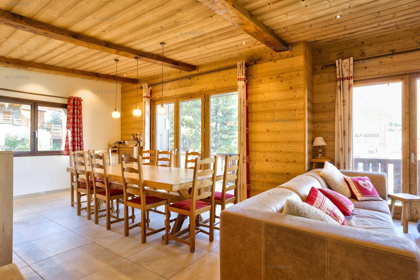 Chalet CHANOUSIA 12 pers - PLAGNE CENTRE - wifi - CTCHA - ref CTCHA - 2