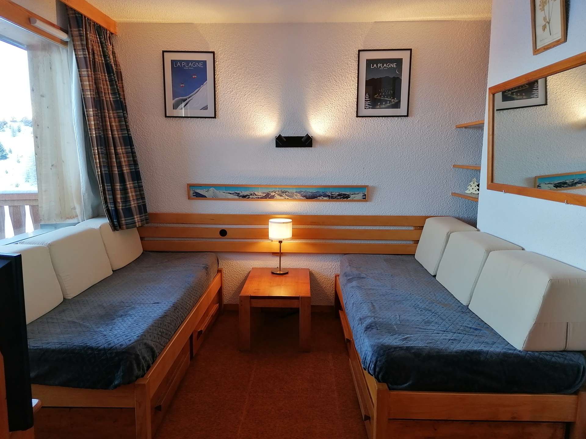 Studio divisible 4 pers - LE SQAUW VALLEY - PLAGNE VILLAGES - ref 016SQ - 2