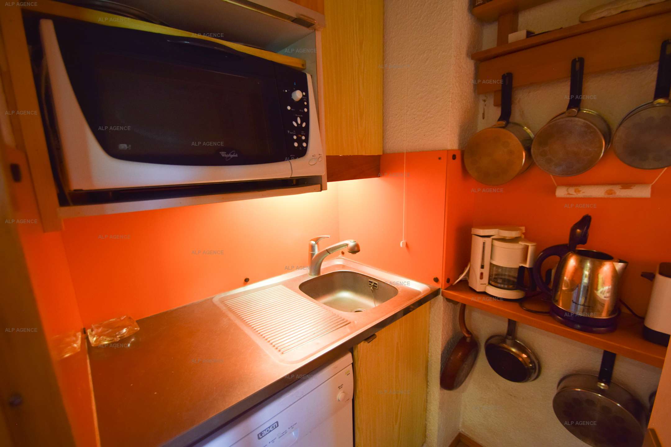 Studio divisible 4 pers - LE SQAUW VALLEY - PLAGNE VILLAGES - ref 016SQ - 7