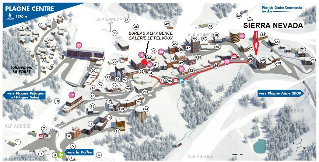 Studio 2/3 people SIERRA NEVADA - 011SN -LA PLAGNE CENTRE - ref 011SN - 11