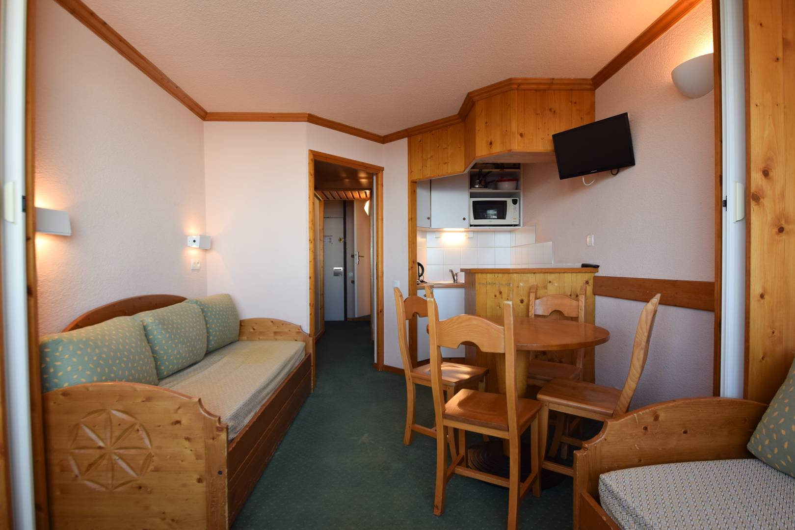 Studio 3/4 pers - AIME 2000 - Partie Chamois - PLAGNE AIME 2000 - ref L131A2 - 1