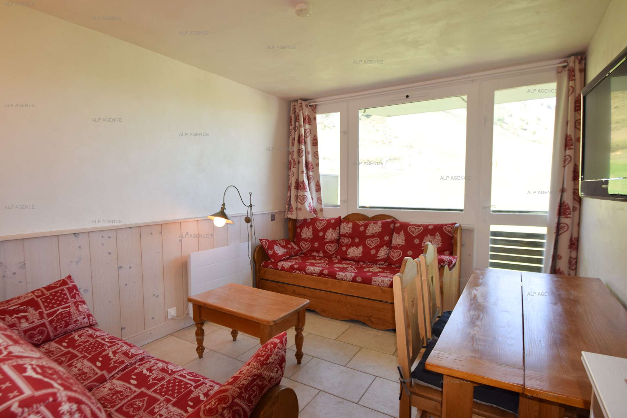 Studio 3/4 pers - Exposition Sud - PLAGNE AIME 2000 - ref I23A2 - 1