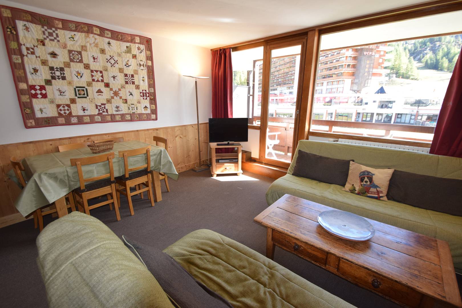 3 ROOM APARTMENT - 6 PEOPLE- LE VERCORS - 105VR- PLAGNE CENTRE - ref 105VR - 3