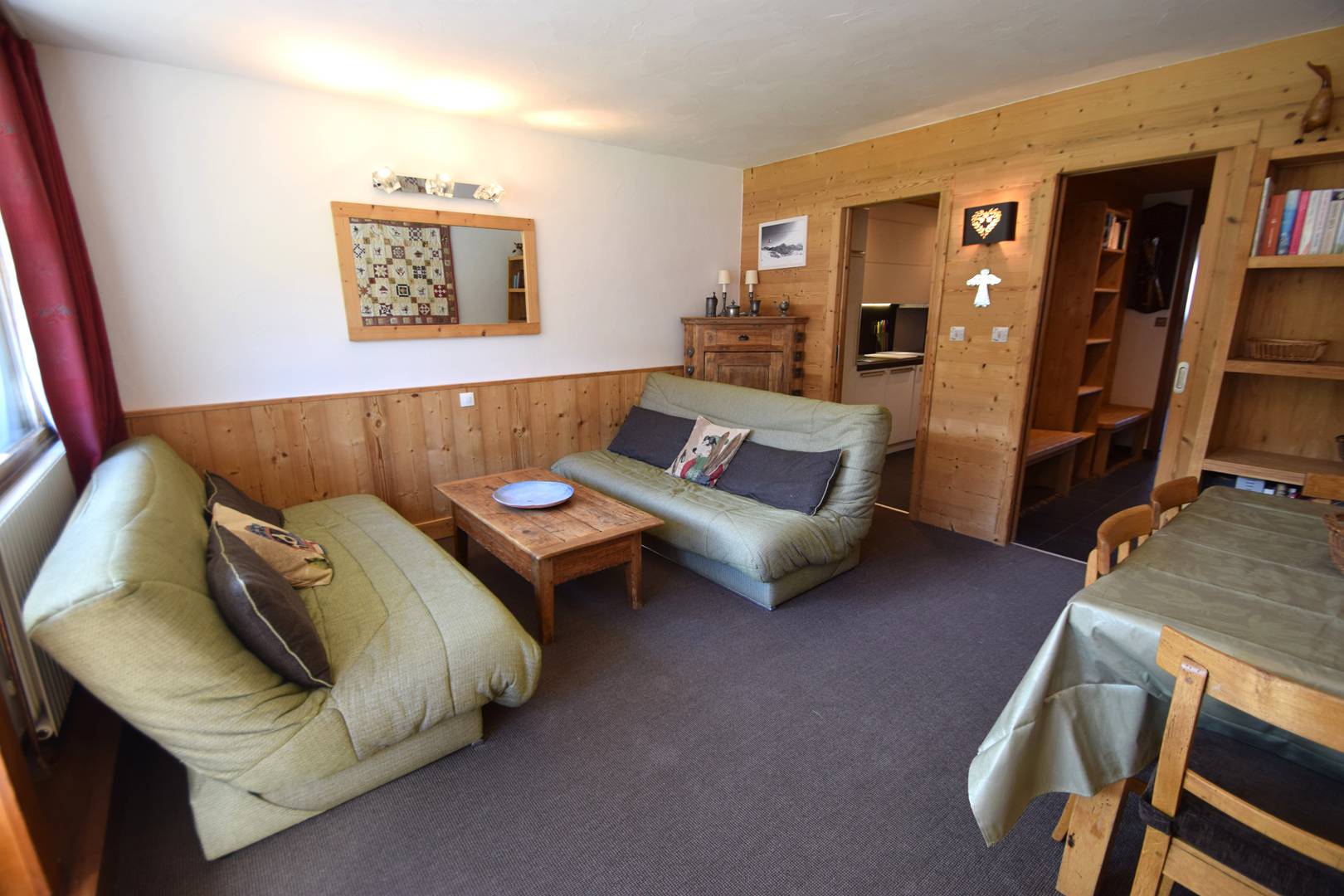 3 ROOM APARTMENT - 6 PEOPLE- LE VERCORS - 105VR- PLAGNE CENTRE - ref 105VR - 4