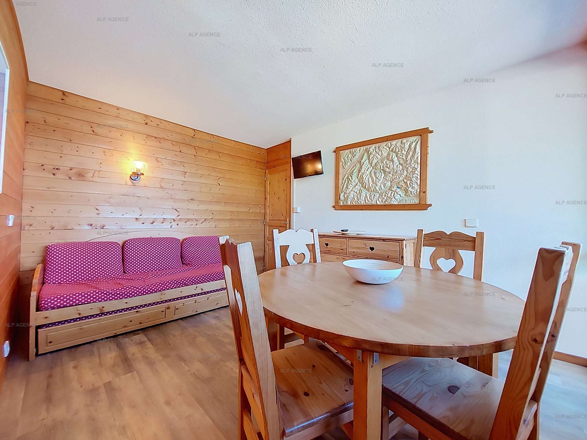 3 Pièces 6/7 pers -  LE FRANCE - 418FR - PLAGNE CENTRE - ref 418FR - 4