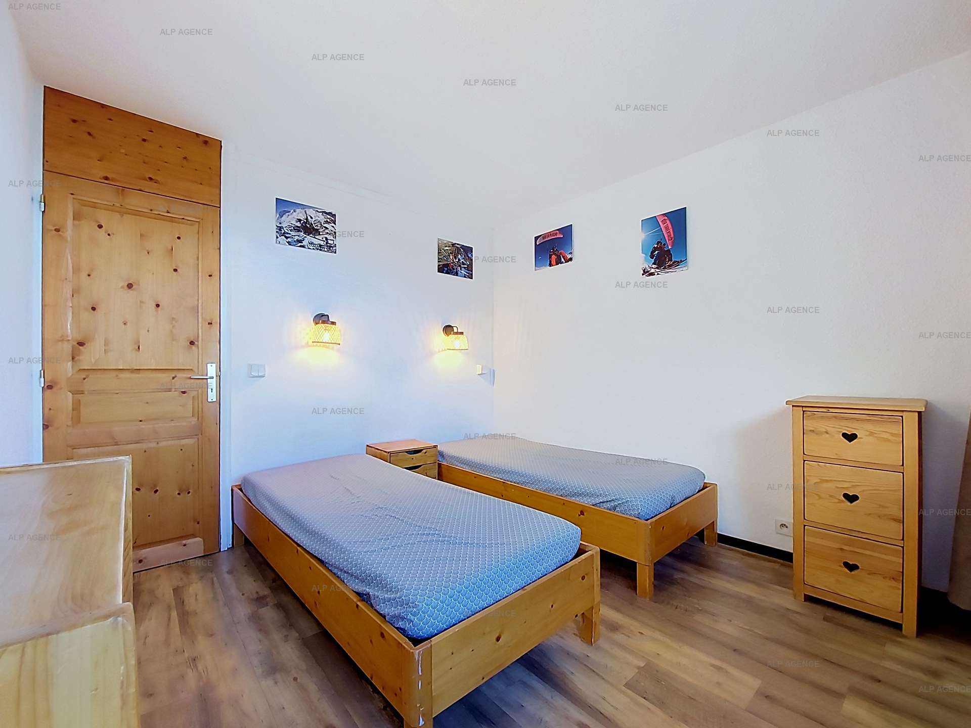 3 Pièces 6/7 pers -  LE FRANCE - 418FR - PLAGNE CENTRE - ref 418FR - 6
