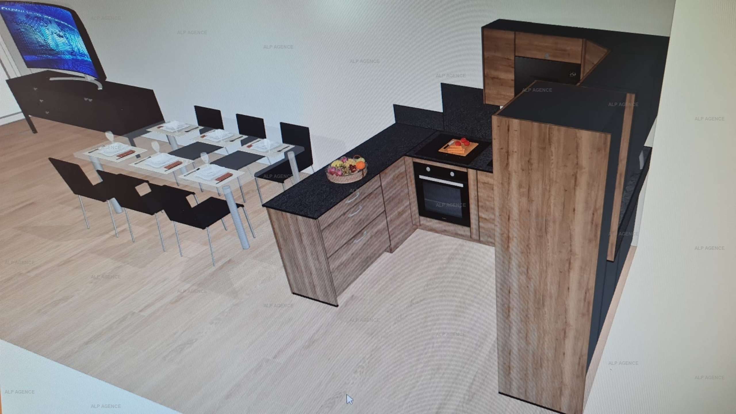 2-room flat + sleeping cabin  6 people - O51A2 - PLAGNE AIME 2000 - ref O51A2 - 1