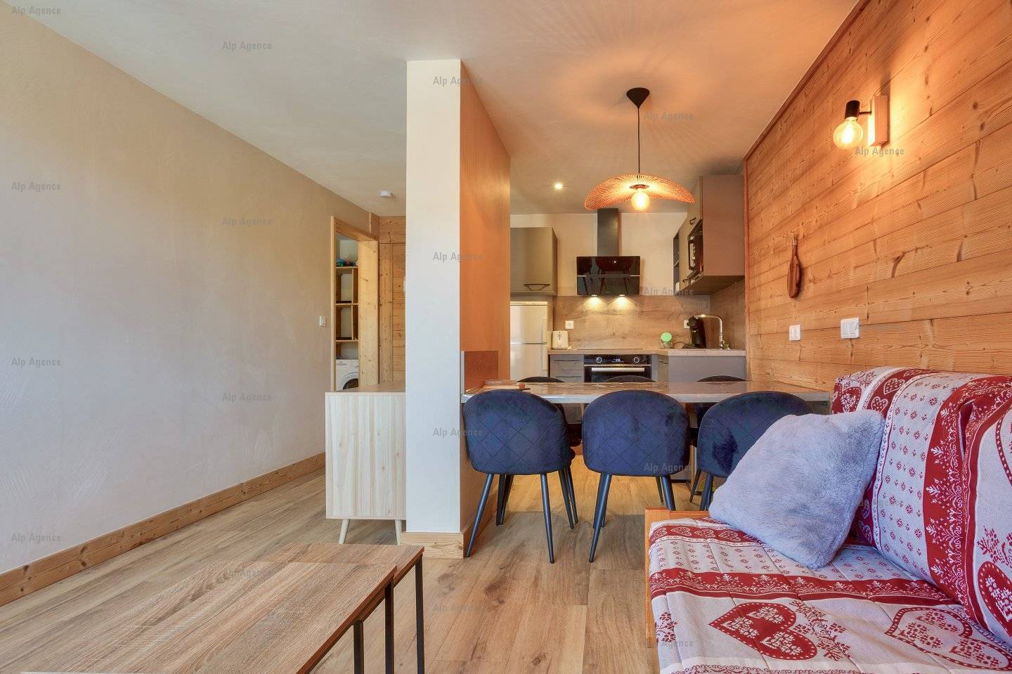 Appartement 2 pièces + cabine 6 pers - LES HAMEAUX 2 - 211H2 - PLAGNE VILLAGES - ref 211H2 - 3