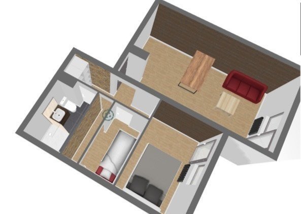 Appartement 2 pièces + cabine 6 pers - LES HAMEAUX 2 - 211H2 - PLAGNE VILLAGES - ref 211H2 - 14