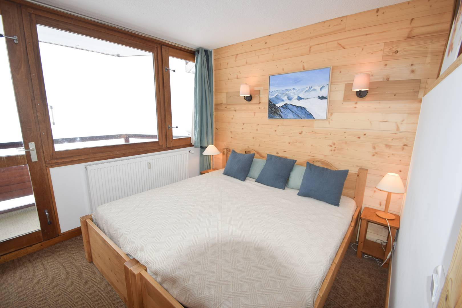 2 Pièces cabine 5 pers - LE FRANCE - PLAGNE CENTRE - bon confort - ref 833FR - 7