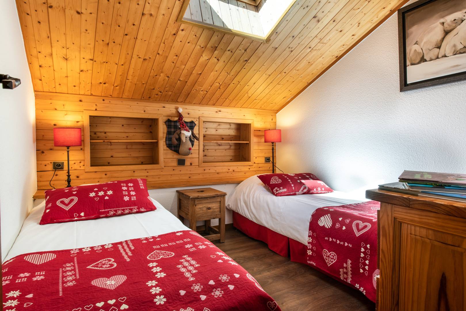 N°16 : 3 berooms flat for 6 incl. swimmingpool, sauna, hammam - ref Club Alpina n°16 - 20