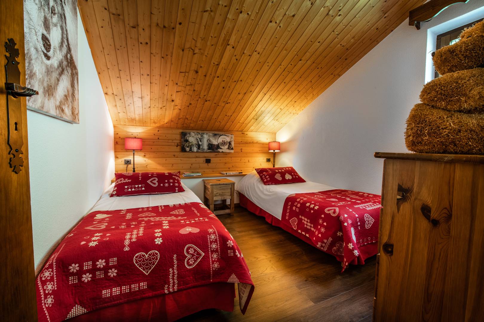 N°16 : 3 berooms flat for 6 incl. swimmingpool, sauna, hammam - ref Club Alpina n°16 - 8