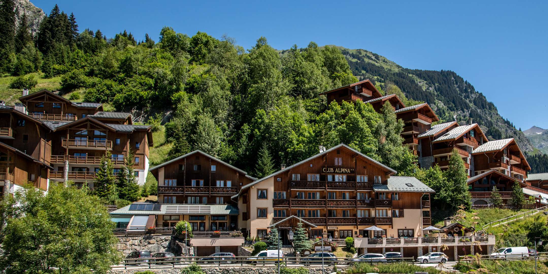N°16 : 3 berooms flat for 6 incl. swimmingpool, sauna, hammam - ref Club Alpina n°16 - 16