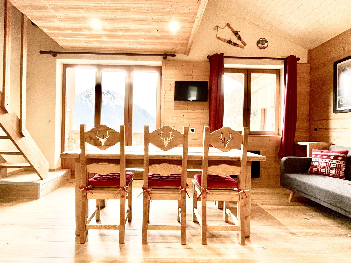 N°18 : Appart 6/8 pers. PISCINE Sauna Hammam - ref Club Alpina n°18 - 22