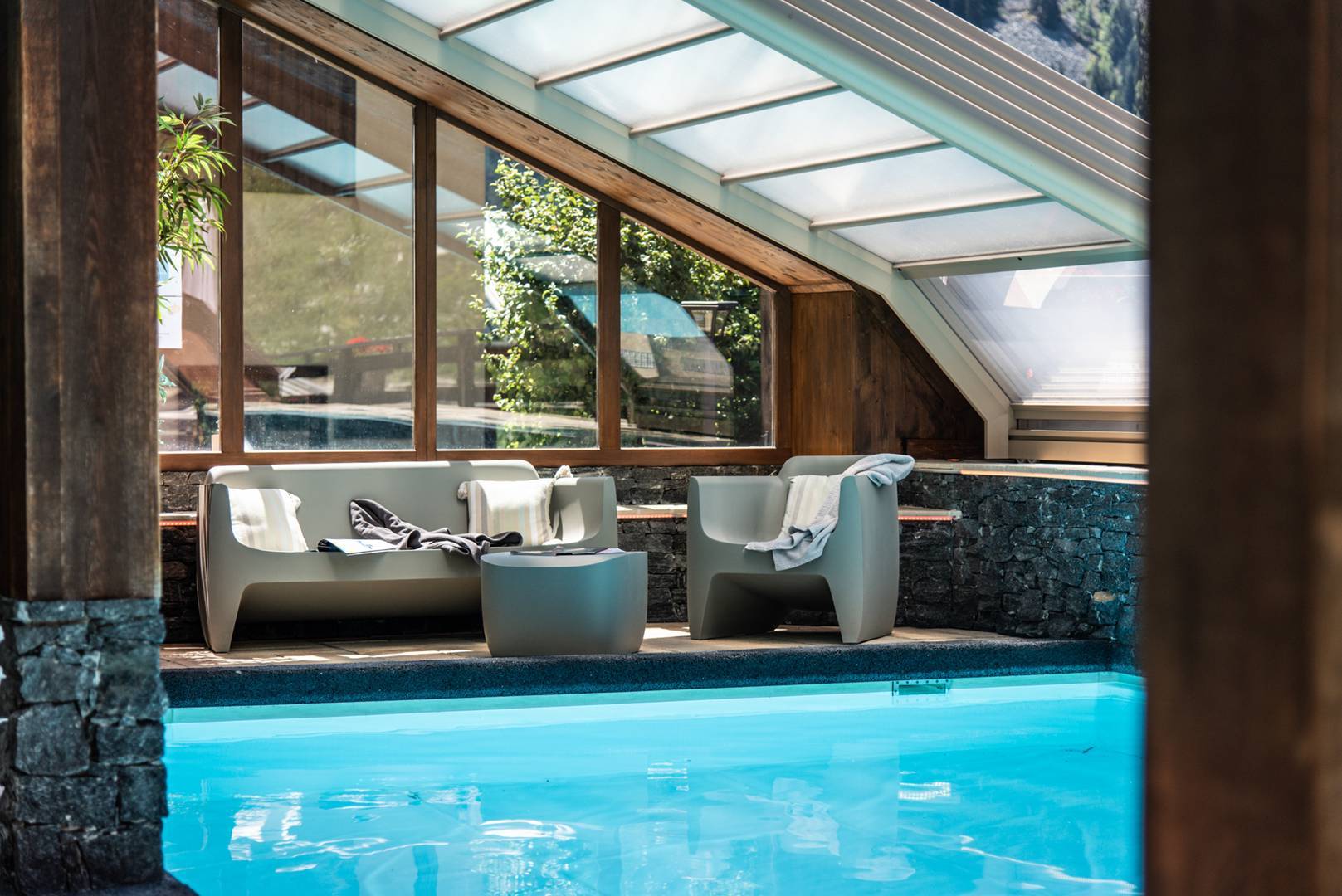 N°19 : Appart 8/9 pers. PISCINE sauna hammam - ref Club Alpina n°19 - 14