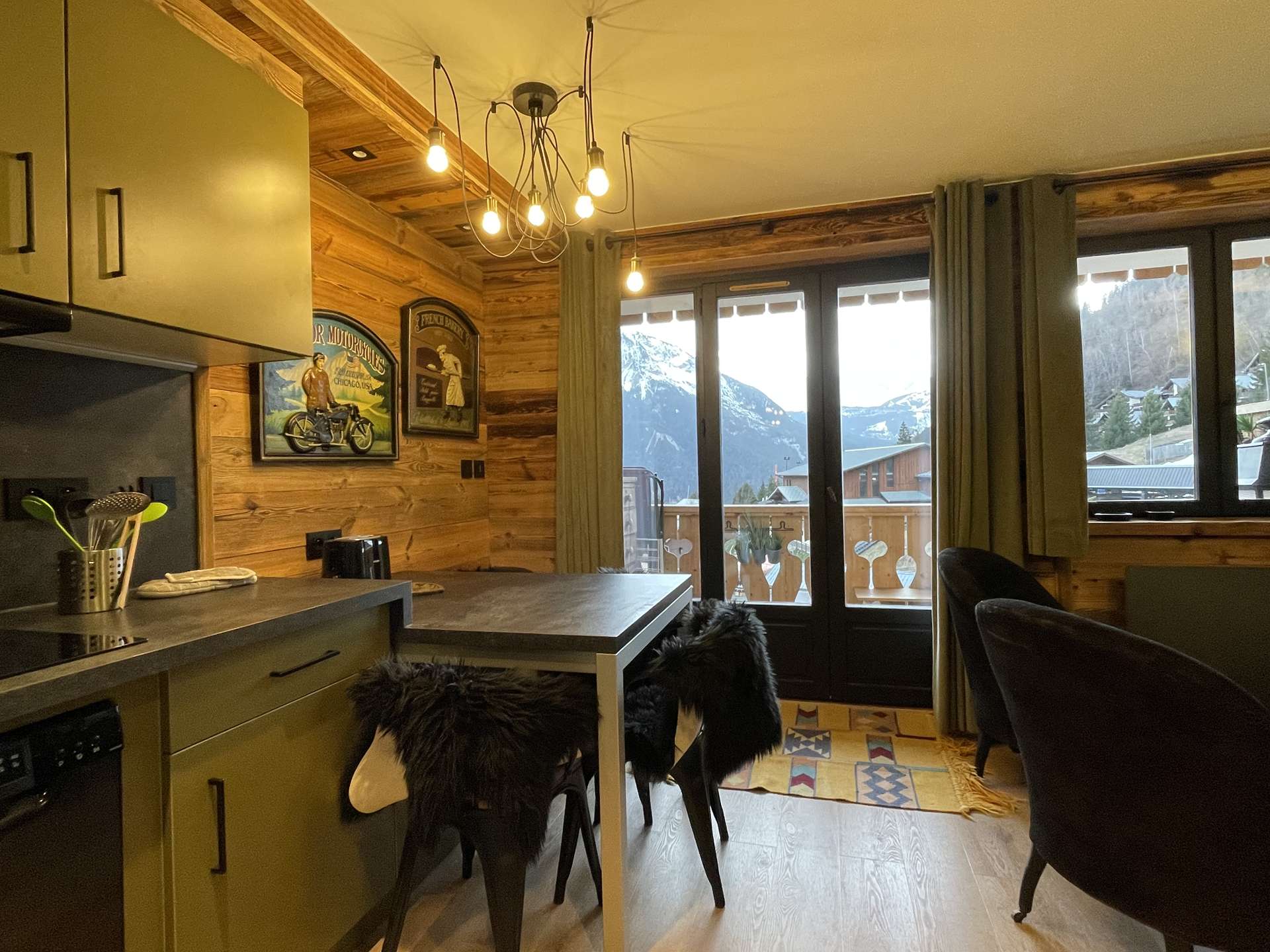 N°11 : 3 pièces 4 pers. PISCINE sauna hammam - ref Club Alpina n°11 - 1