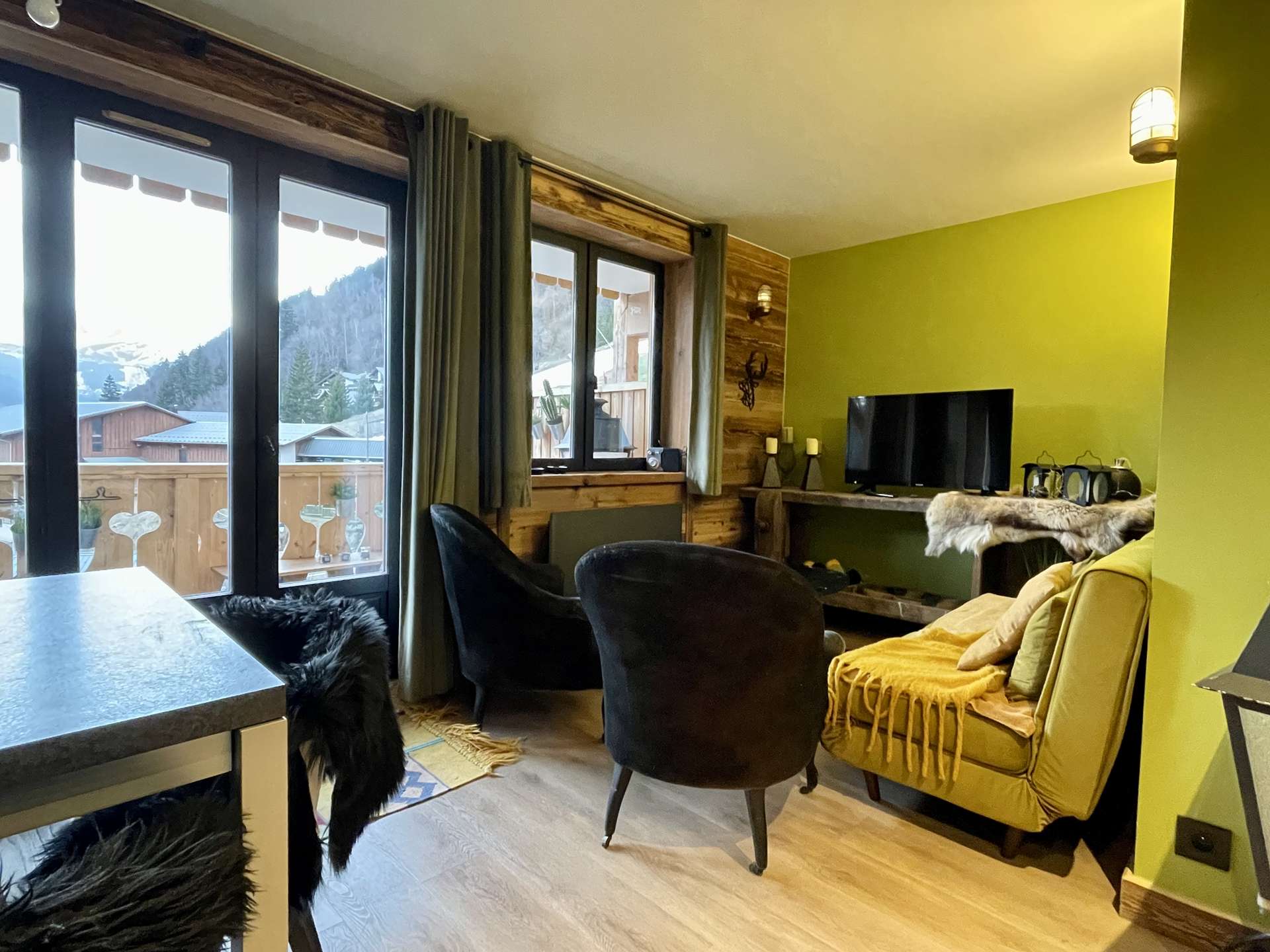 N°11 : 3 pièces 4 pers. PISCINE sauna hammam - ref Club Alpina n°11 - 2