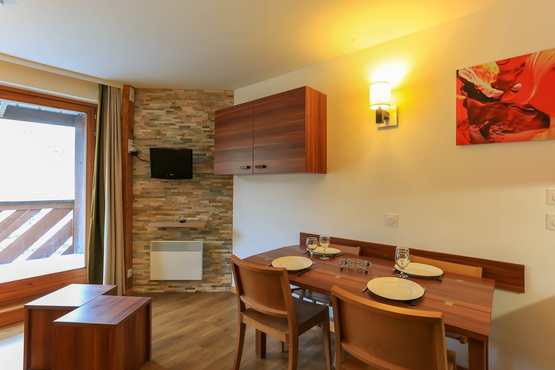 2 pièces 4 personnes - Appartement Temples Du Soleil PI 703 - Val Thorens